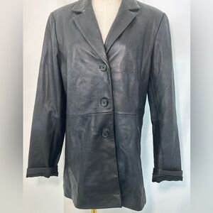 VTG 90s Style & Co Leather Jacket